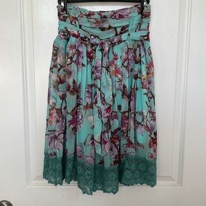 Lucky and coco floral skirt